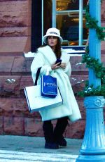 KYLE RICHARDS Out for Christmas Shopping in Aspen 12/22/2022