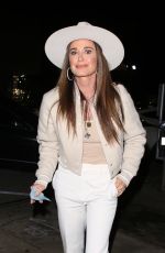 KYLE RICHARDS Out for Dinner in West Hollywood 12/03/2022