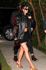 KYLIE JENNER Arrives at a Private Party in Miami 12/02/2022