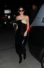 KYLIE JENNER Arrives at Zack Bia