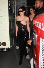 KYLIE JENNER Arrives at Zack Bia