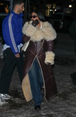 KYLIE JENNER Leaves Dinner in Aspen 12/30/2022