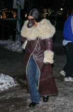 KYLIE JENNER Leaves Dinner in Aspen 12/30/2022