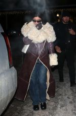 KYLIE JENNER Leaves Dinner in Aspen 12/30/2022