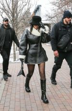 KYLIE JENNER Out Shopping for Toys in Aspen 12/30/2022