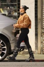 LAORI HARVEY Out for Sushi in Beverly Hills 12/07/2022