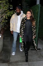 LARSA PIPPEN and Marcus Jordan on a Date Night in Beverly Hills 12/28/2022