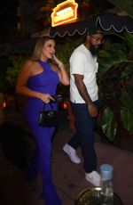 LARSA PIPPEN Leaves Carbone in Miami Beach 12/03/2022