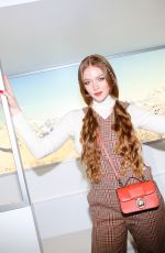 LARSEN THOMPSON at Longchamp Dinner to Celebrate FW22 Collection in Los Angeles 12/08/2022