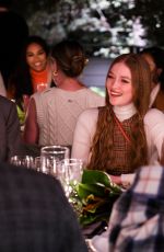 LARSEN THOMPSON at Longchamp Dinner to Celebrate FW22 Collection in Los Angeles 12/08/2022