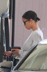 LAURA HARRIER at a Gas Station in Los Feliz 12/18/2022