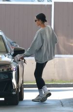 LAURA HARRIER at a Gas Station in Los Feliz 12/18/2022
