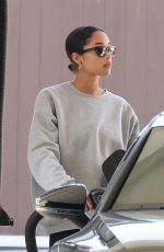 LAURA HARRIER at a Gas Station in Los Feliz 12/18/2022