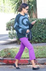 LAURA HARRIER Leaves a Nail Salon in Beverly Hills 12/08/2022