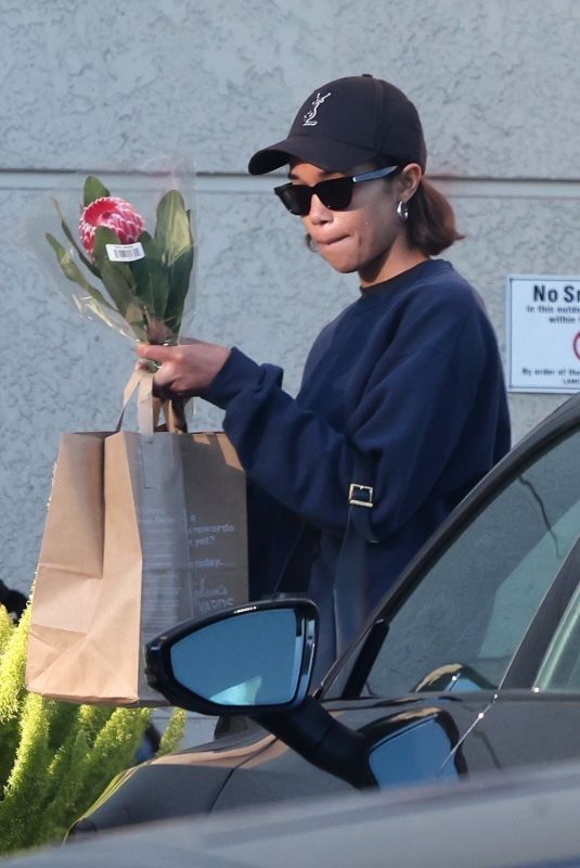 LAURA HARRIER Leaves Gelson’s in Los Feliz 12/10/2022