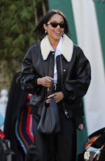 LAURA HARRIER Out for Dinner at San Vicente Bungalows in West Hollywood 12/12/2022