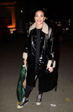 LAURA WRIGHT Arrives at Place2Be Carol Concert at Holy Trinity in London 12/01/2022