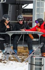 LAUREN SANCHEZ and Jeff Bezos Hits the Slopes in Aspen 12/27/2022