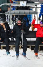 LAUREN SANCHEZ and Jeff Bezos Hits the Slopes in Aspen 12/27/2022
