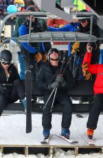 LAUREN SANCHEZ and Jeff Bezos Hits the Slopes in Aspen 12/27/2022