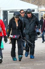 LAUREN SANCHEZ and Jeff Bezos Hits the Slopes in Aspen 12/27/2022