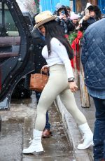 LAUREN SANCHEZ and Jeff Bezos Leaves Kemo Sabe Store in Aspen 12/28/2022