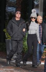 LAUREN SANCHEZ and Jeff Bezos Leaves the Paradise Bakery in Aspen 12/29/2022