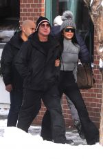 LAUREN SANCHEZ and Jeff Bezos Leaves the Paradise Bakery in Aspen 12/29/2022