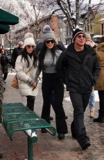 LAUREN SANCHEZ and Jeff Bezos Leaves the Paradise Bakery in Aspen 12/29/2022