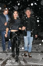 LAUREN SANCHEZ and Jeff Bezos Night Out in Aspen 12/28/2022