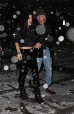 LAUREN SANCHEZ and Jeff Bezos Night Out in Aspen 12/28/2022