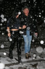 LAUREN SANCHEZ and Jeff Bezos Night Out in Aspen 12/28/2022