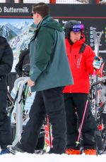 LAUREN SANCHEZ and Jeff Bezos on Holiday Vacation in Aspen 12/29/2022