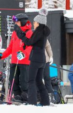 LAUREN SANCHEZ and Jeff Bezos on Holiday Vacation in Aspen 12/29/2022