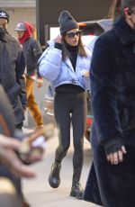 LEA MICEHELE Arrives on Funny Girl on Broadway in New York 12/21/2022