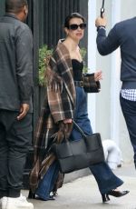 LEA MICHELE Out and About in New York 12/07/2022