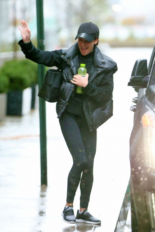 LEA MICHELE Out in New York 12/03/2022