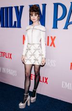 LILY COLLINS at Emily in Paris Theater Premiere in New York 12/15/2022