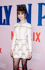 LILY COLLINS at Emily in Paris Theater Premiere in New York 12/15/2022