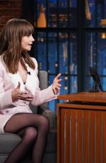 LILY COLLINS at Late Night with Seth Meyers 12/15/2022