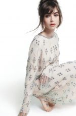 LILY COLLINS for Harper