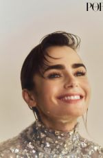 LILY COLLINS for Porter Magazine by Net-a-porter, December 2022