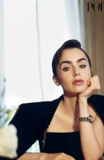 LILY COLLINS for Porter Magazine by Net-a-porter, December 2022
