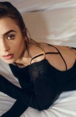 LILY COLLINS for Porter Magazine by Net-a-porter, December 2022