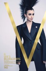 LILY COLLINS for V Magazine, Spring 2023
