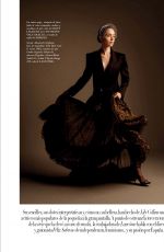LILY COLLINS in Harper