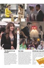 LILY COLLINS in Hey Girl Magazine, December 2022