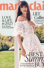 LILY COLLINS in Marie Claire Magazine, Australia January 2023