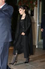 LILY COLLINS Leaves Her Hotel in New York 12/12/2022