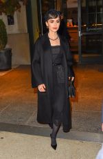 LILY COLLINS Leaves Her Hotel in New York 12/12/2022